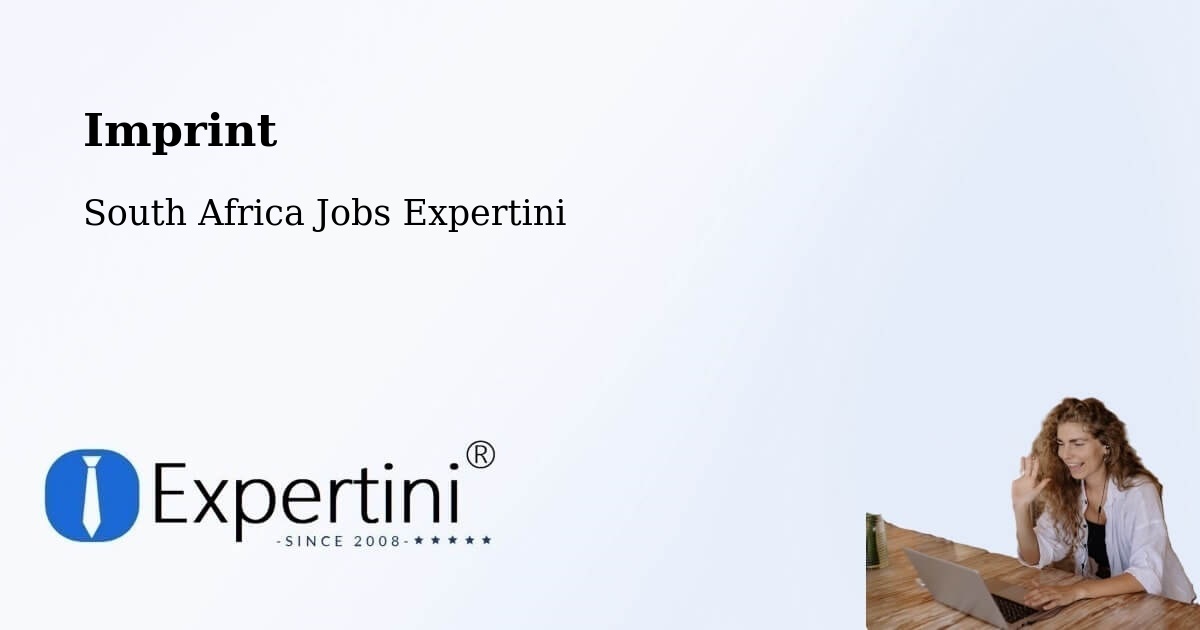 Imprint – Zeerust - South Africa Jobs Expertini